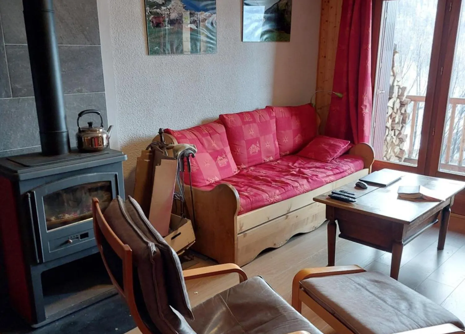 Les Airelles 33 Rue Du Pas Du Chai, Molines En Queyras Classe 3 Etoiles مولينيس ان كويراس